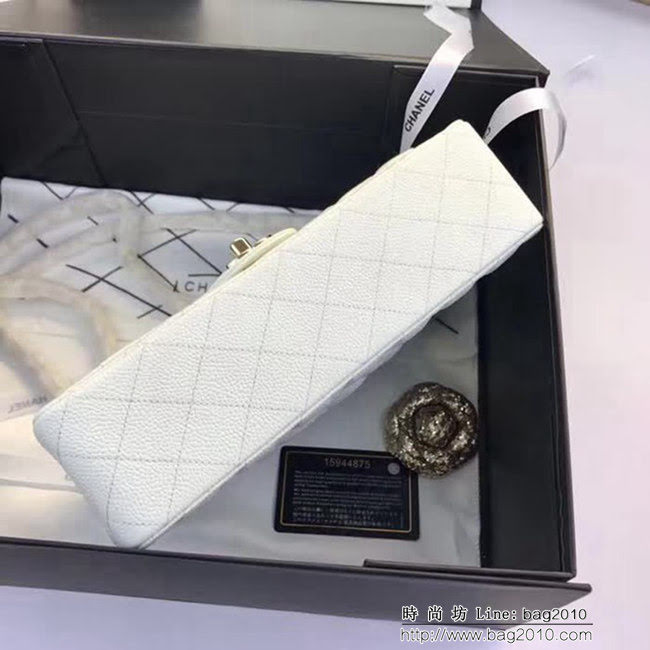 香奈兒CHANEL 升級版A1112全新經典小羊皮金銀鏈條單肩斜挎包 DSC1738
